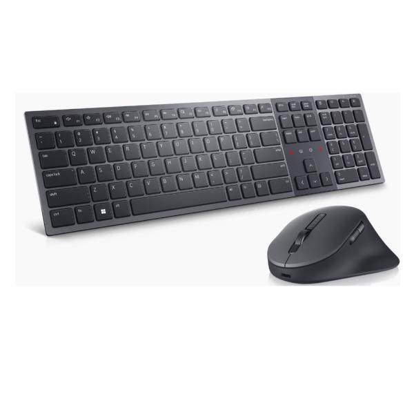 Kit Tastiera e Mouse Wireless Dell Premier Collaboration KM900 US International QWERTY - immagine 2
