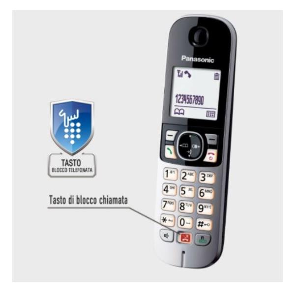 Telefono Cordless Panasonic KX-TG6852JTB Duo 2 Portatili Nero - immagine 2