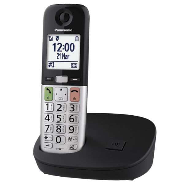 Telefono Cordless Panasonic TGU410EXB Tasti Grandi Vivavoce DECT - immagine 3