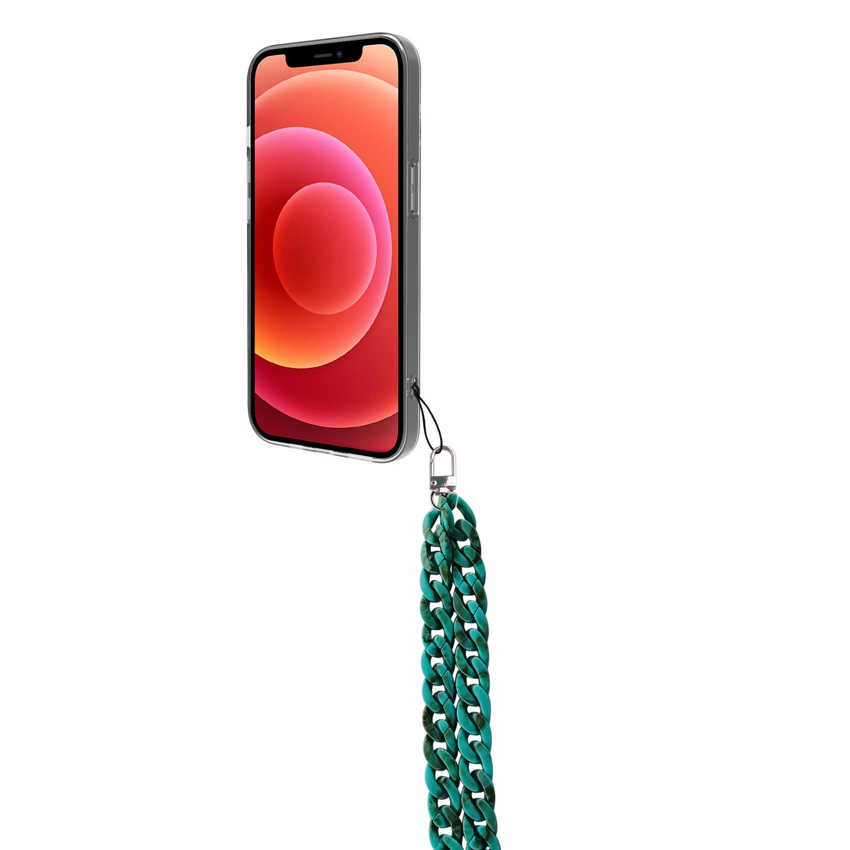 Cover Smartphone Celly LACETMARBLE Catena Collo Blu - immagine 4