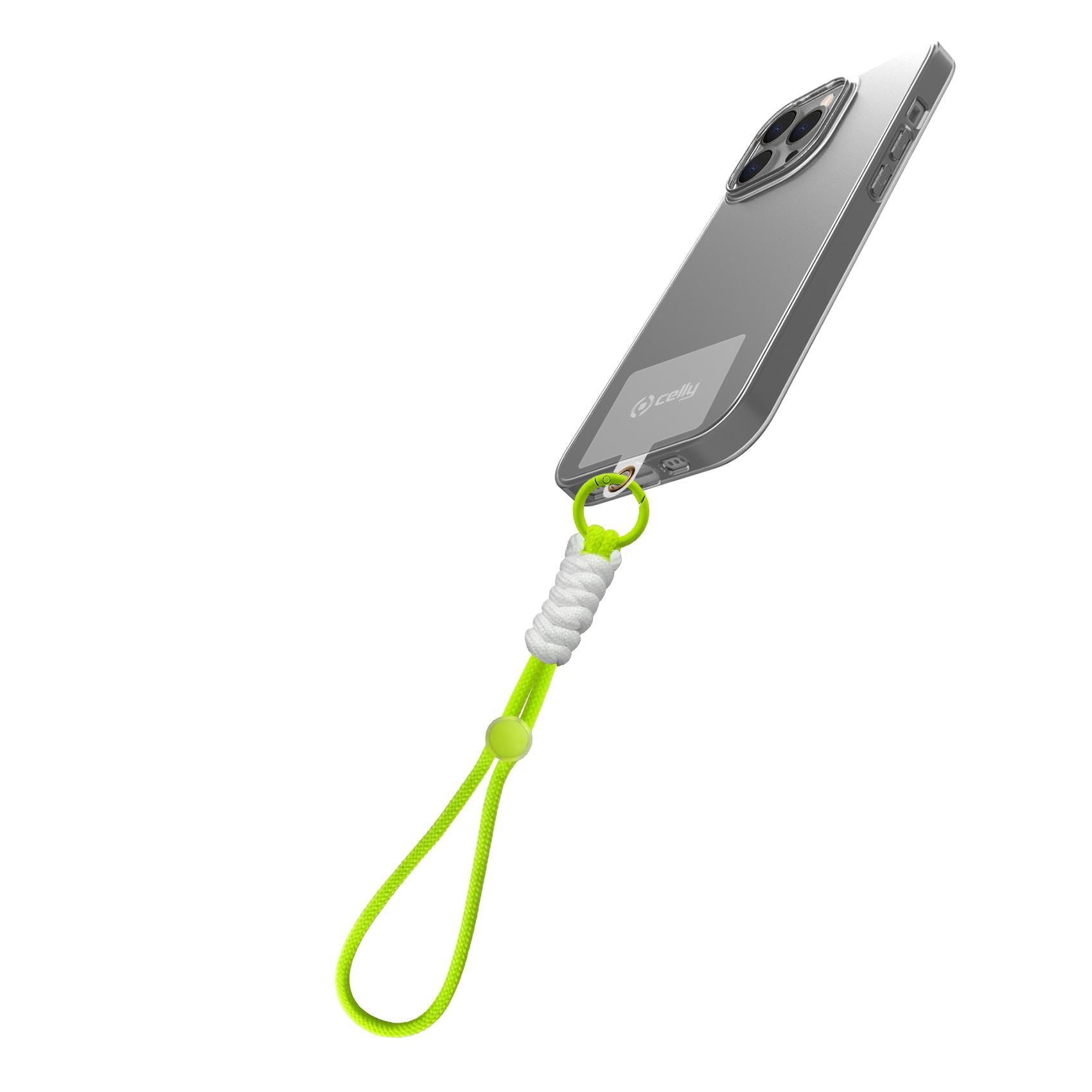 Cover Smartphone Celly LACETNYL Catena Collo Universale Verde - immagine 5