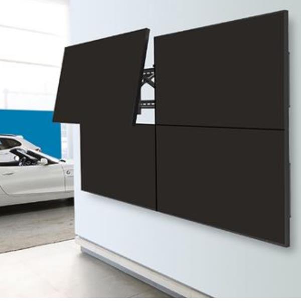 Staffa Videowall Neomounts LED-VW2000BLACK per Schermi fino a 75" 70kg - immagine 13