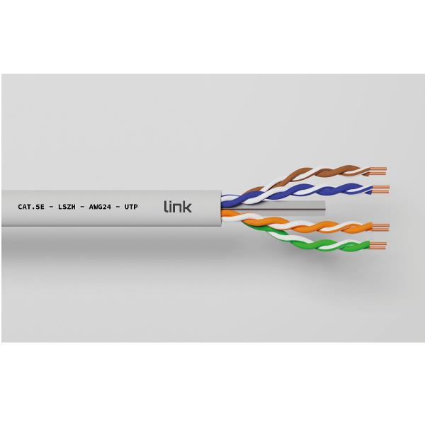 Cavo Rete Cat-5E UTP LSZH Bulk 305m Grigio Prodotti Bulk - immagine 6