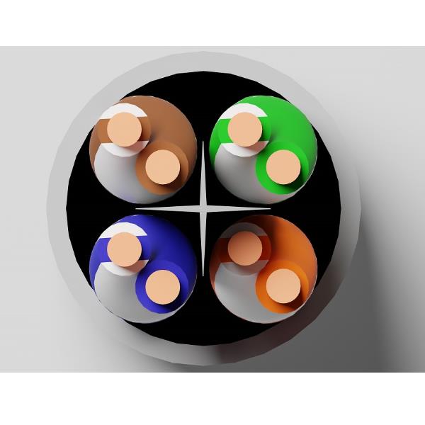 Cavo Rete Cat-5E UTP LSZH Bulk 305m Grigio Prodotti Bulk - immagine 7