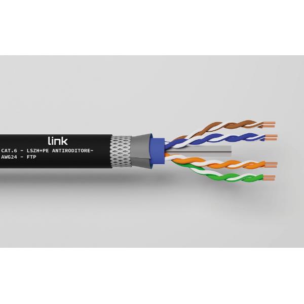 Cavo Ethernet Cat-6 UTP LSZH Matassa 305m Prodotti Bulk - immagine 6