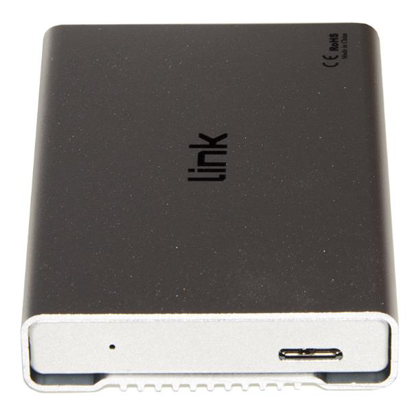 Box Esterno USB 3.0 per HDD SATA 2.5" Alluminio Grigio - Prodotti Bulk - immagine 6