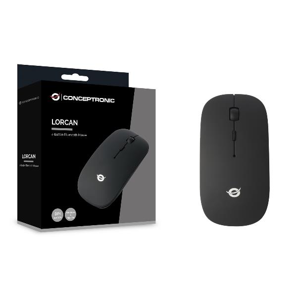 Mouse Wireless Conceptronic Bluetooth 5.2 4 Tasti DPI 1600 - immagine 4