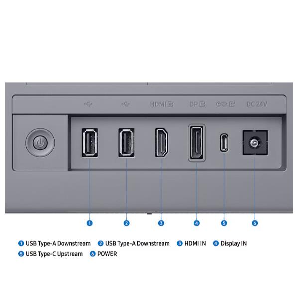 Monitor Samsung S32FM900 32" UHD QD-OLED Smart USB-C Webcam - immagine 5