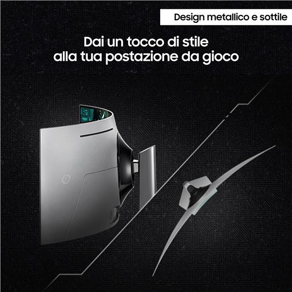 Monitor Gaming Samsung S49DG910 49" DQHD QD-OLED 144Hz Curvo - immagine 5