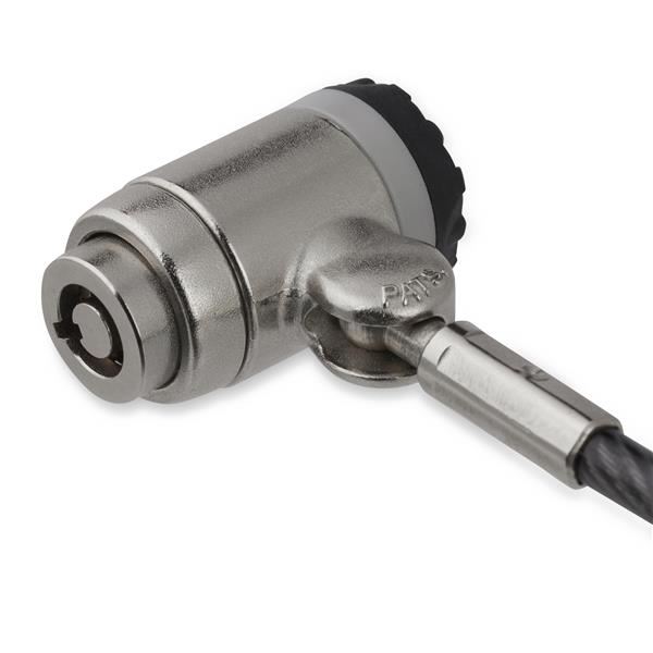 Cavo di Sicurezza Startech per Laptop 2 metri Lucchetto a Chiave Nero - immagine 4