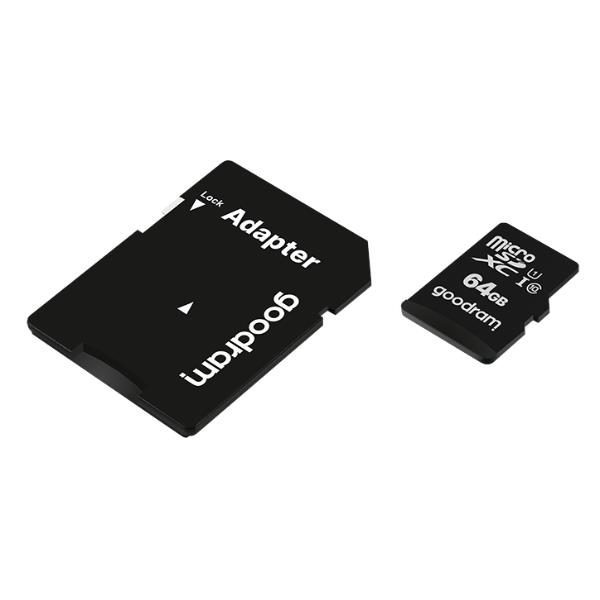 Memory Card Micro SD Goodram M1AA 64GB Classe 10 100MB/s - immagine 2