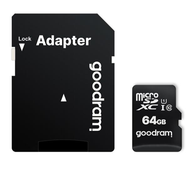 Memory Card Micro SD Goodram M1AA 64GB Classe 10 100MB/s - immagine 3