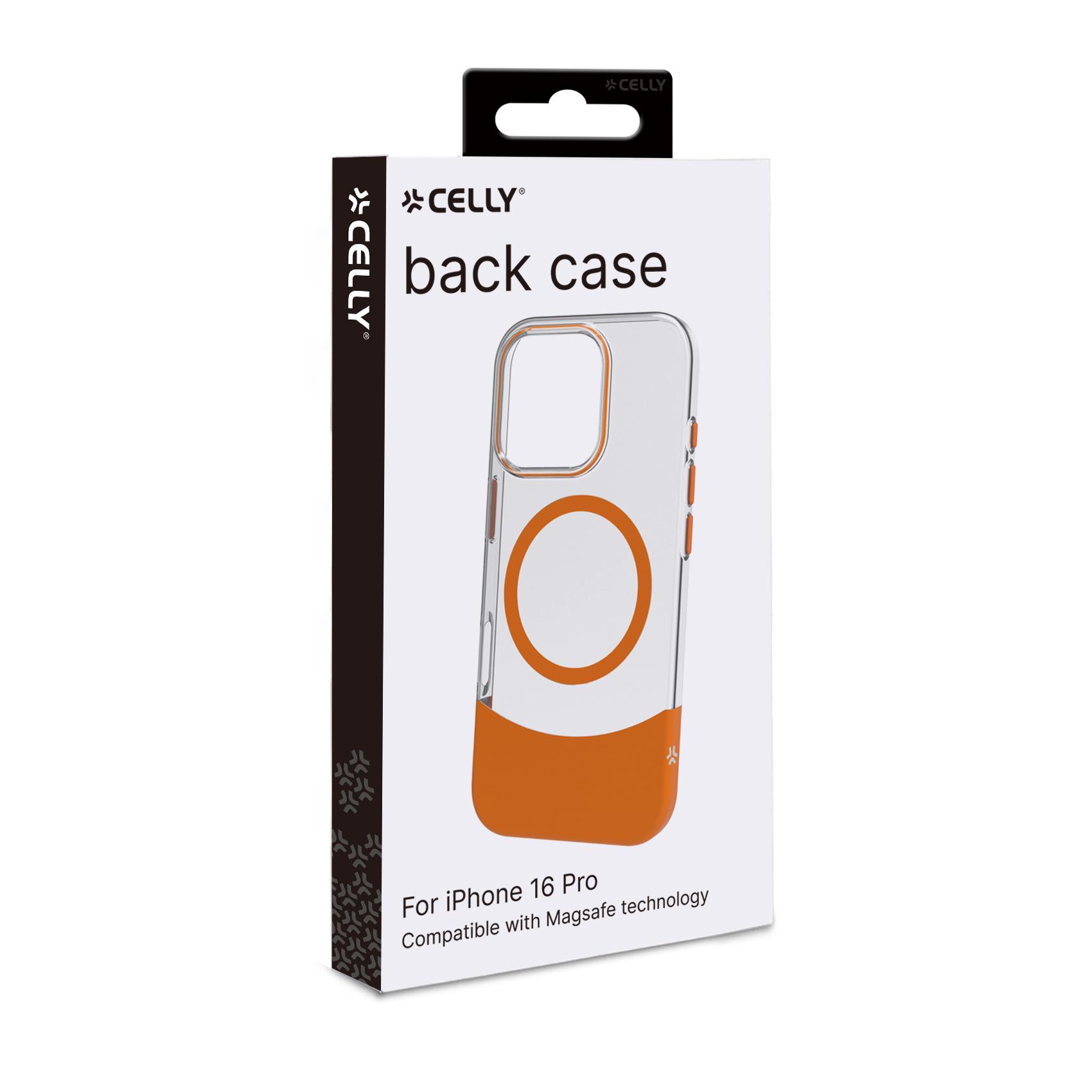 Cover Celly MAGDUAL per iPhone 16 Arancione - immagine 3