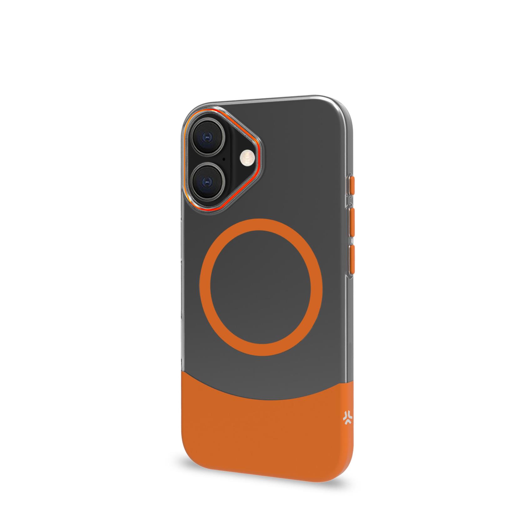 Cover Celly MAGDUAL per iPhone 16 Arancione - immagine 5