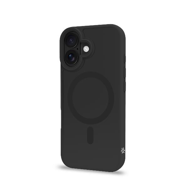 Cover Celly MAGMATT per iPhone 17 Trasparente Nera TPU Policarbonato - immagine 4