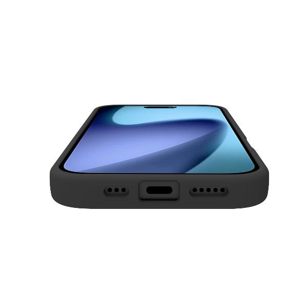 Cover Celly MAGMATT per iPhone 17 Trasparente Nera TPU Policarbonato - immagine 5