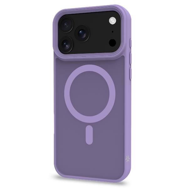 Cover Celly MAGMATT per iPhone 17 Pro Max Trasparente Viola - immagine 3