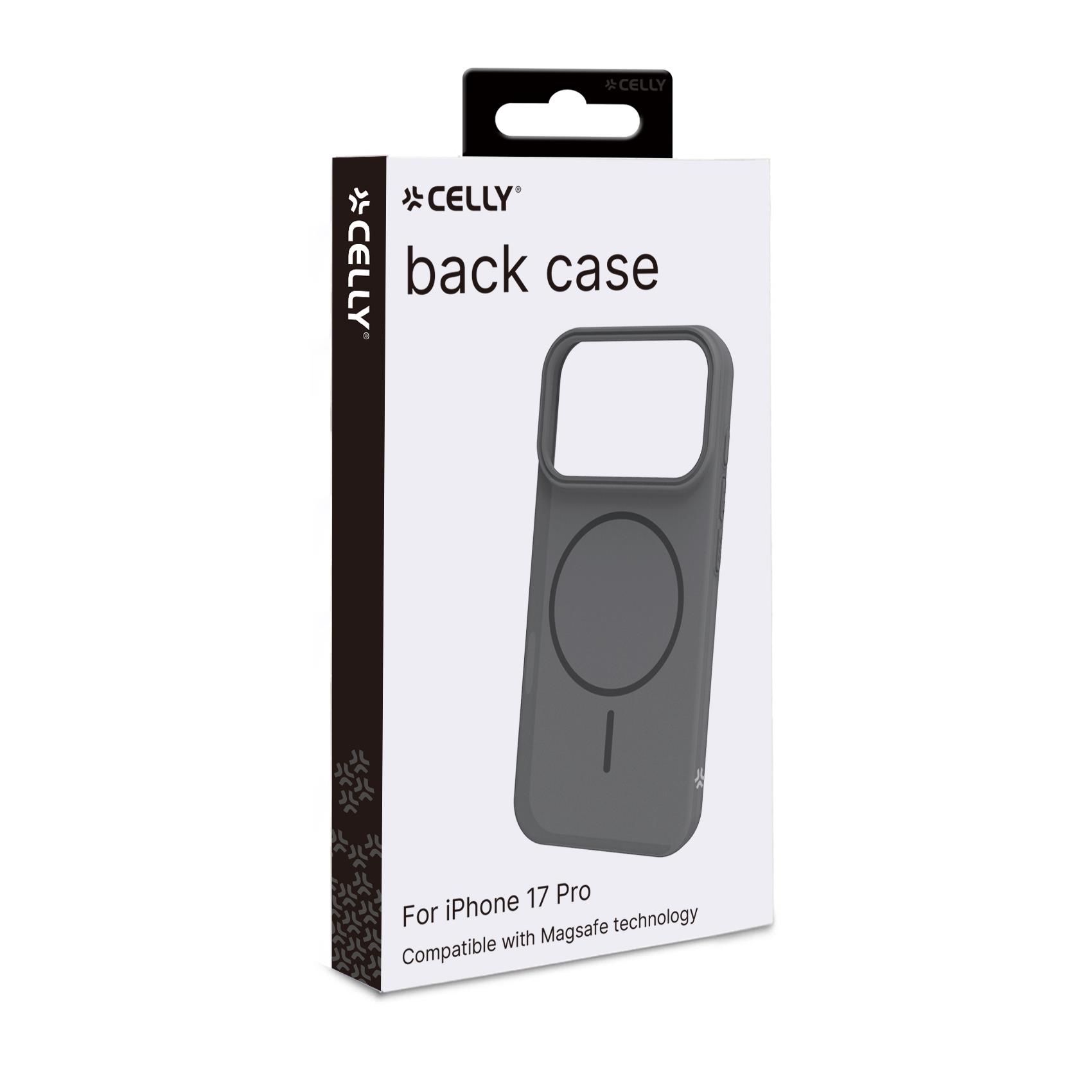 Cover Celly MAGSAND per Apple iPhone 17 Pro - Policarbonato Nero - immagine 6