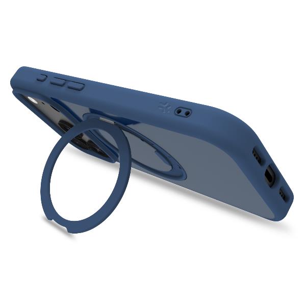 Cover Celly MAGSTAND per iPhone 17 Pro Trasparente Blu - immagine 3