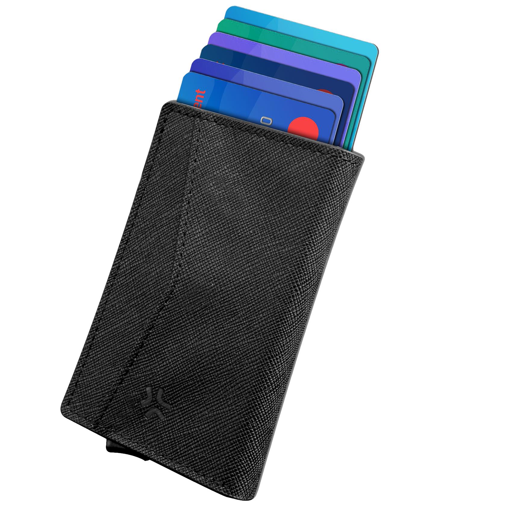 Portacarte Magnetico Celly MAGWALLET per Smartphone Nero - immagine 2