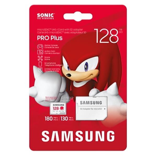 Memory Card Micro SD Samsung PRO Plus 128GB 180MB/s U3 - immagine 3