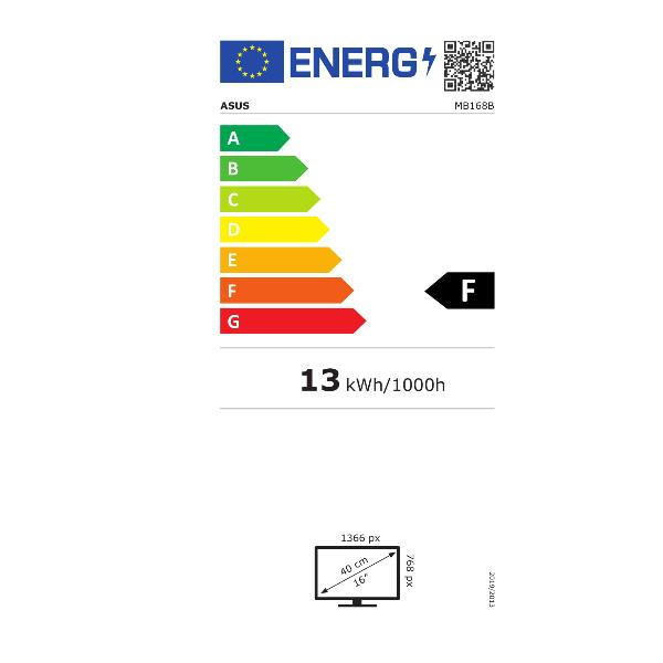 Monitor Portatile Asus ZenScreen MB166C 15.6" IPS Full HD USB-C - immagine 2