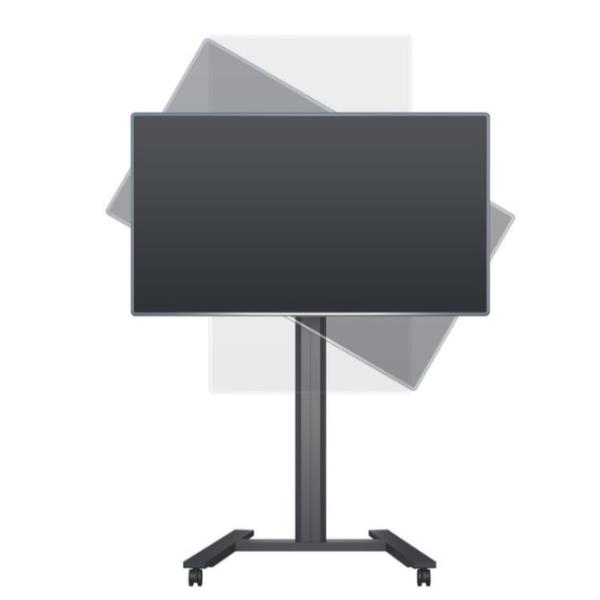 Piedistallo Mobile ITB Solution MB5310 per TV fino a 80" 60kg - immagine 3