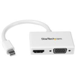 Adattatore Mini DisplayPort a HDMI VGA Startech Convertitore Bianco - immagine 6