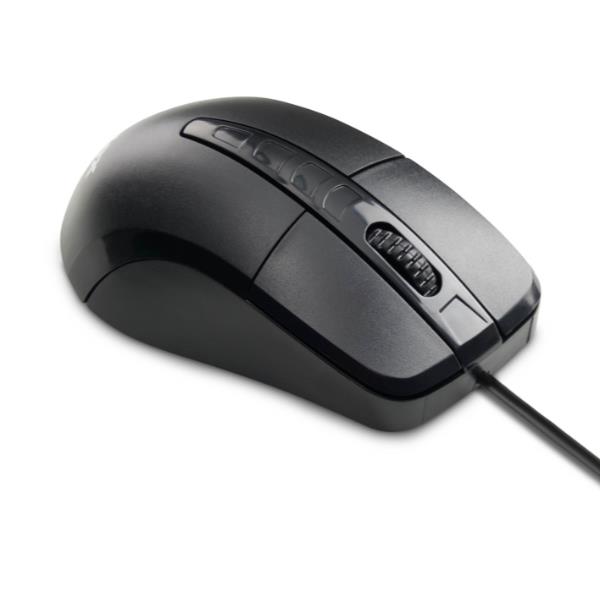 Mouse Ottico Nilox Tech USB 1000 DPI Nero Ergonomico - immagine 3
