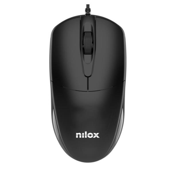 Mouse USB Nilox Tech 1200 DPI Nero - immagine 4