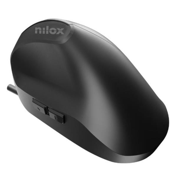 Mouse verticale Nilox Tech USB 3600 DPI ergonomico nero - immagine 4