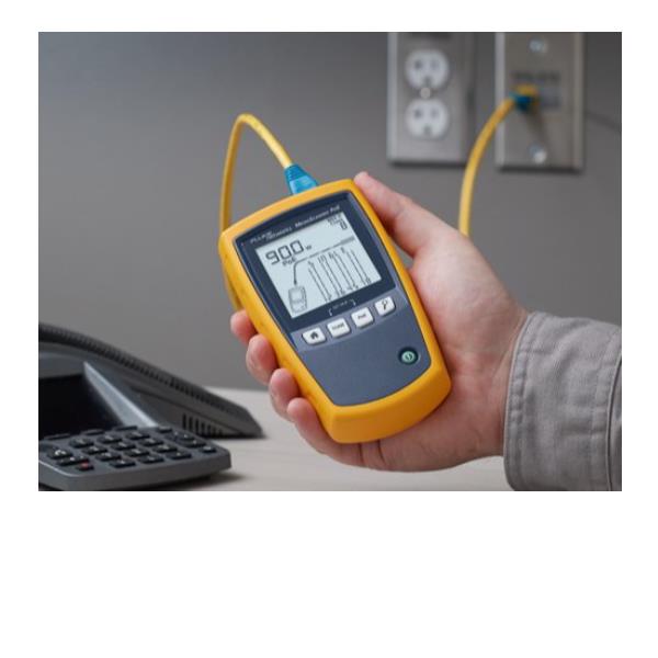 Strumento Verifica Rame Fluke Networks MS-POE MicroScanner PoE con Adattatore Wiremap - immagine 3