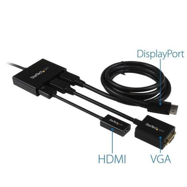 Adattatore Splitter DisplayPort a 3 DisplayPort Startech MST Hub - immagine 2