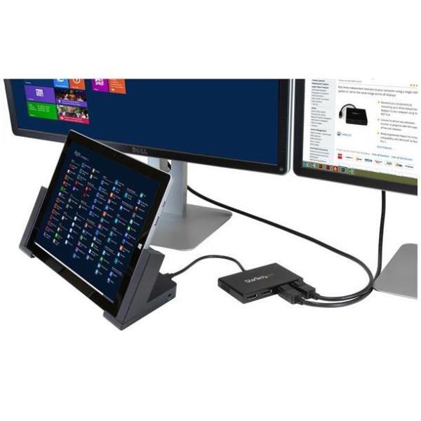 Cavo DisplayPort Startech MST Hub DP a 4 DP 10.5 cm - immagine 9