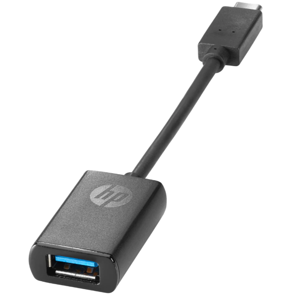 Adattatore HP USB-C a USB 3.0 Tipo A Nero - immagine 3