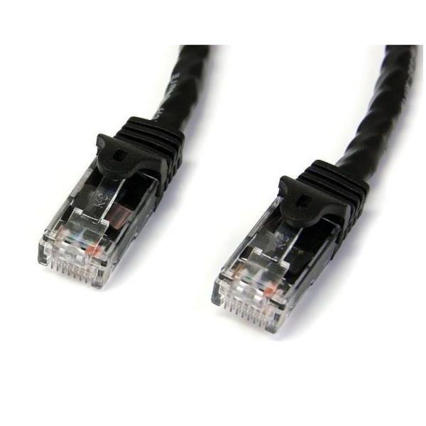 Cavo Ethernet Cat-6 UTP Startech 3 metri Nero Antigroviglio - immagine 2