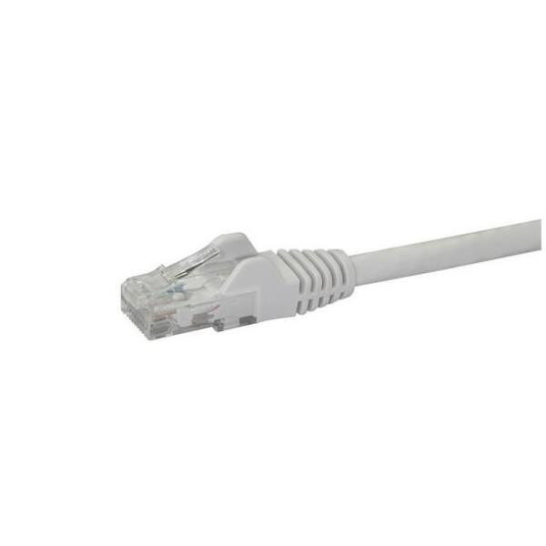 Cavo Ethernet Cat-6 UTP Startech RJ45 Bianco 50cm - immagine 2
