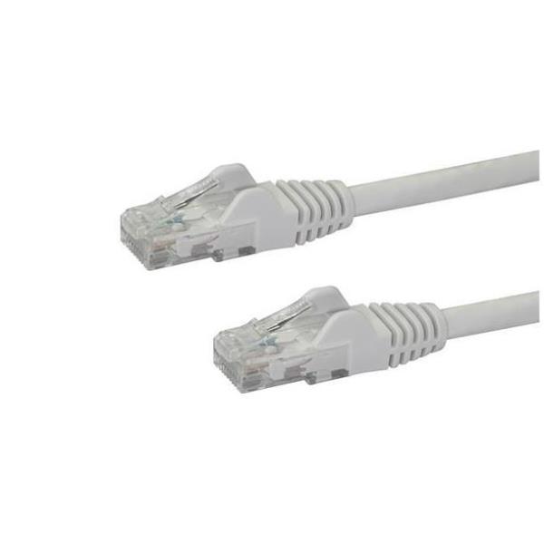 Cavo Ethernet Cat-6 UTP Startech RJ45 Bianco 50cm - immagine 3