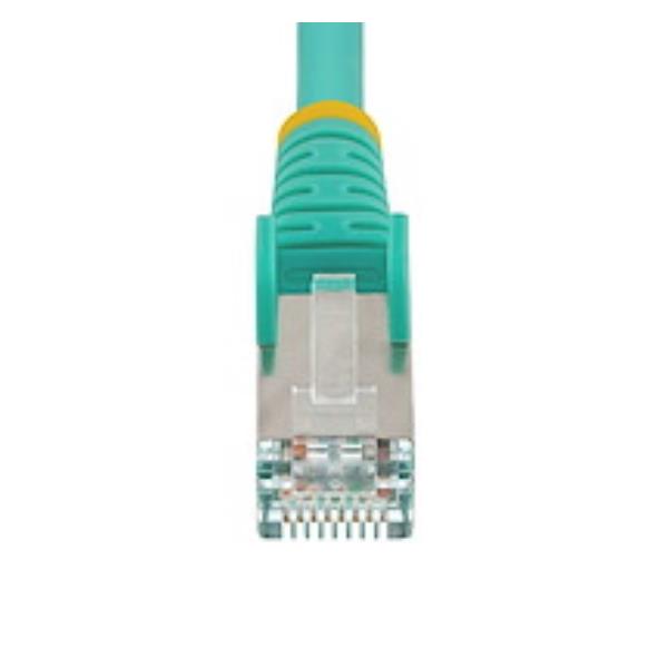 Cavo Ethernet Cat6 Startech 1m S/FTP LSZH Turchese - immagine 2
