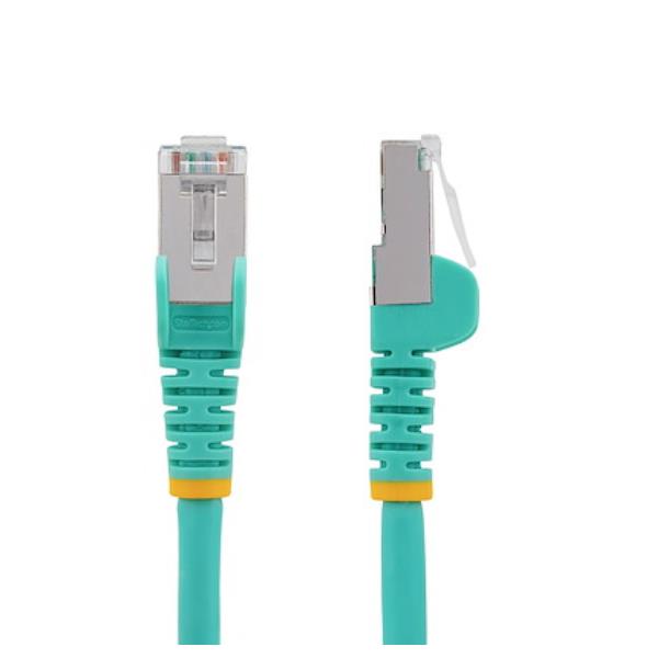 Cavo Ethernet Cat6 Startech 5 metri S/FTP LSZH Turchese - immagine 2
