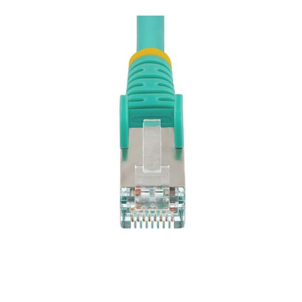 Cavo Ethernet Cat6 Startech 5 metri S/FTP LSZH Turchese - immagine 3