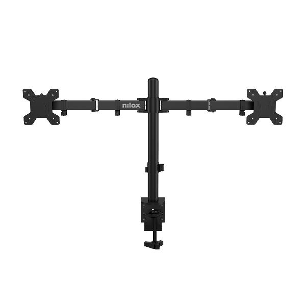 Supporto a Braccio 2 Monitor Nilox per Scrivania fino a 32" 8kg - immagine 6