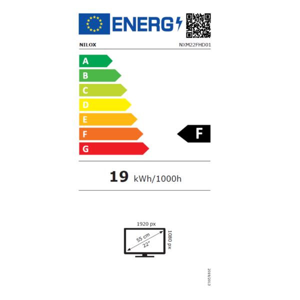 Monitor Nilox 21.5" FHD 75Hz VA HDMI VGA - immagine 7