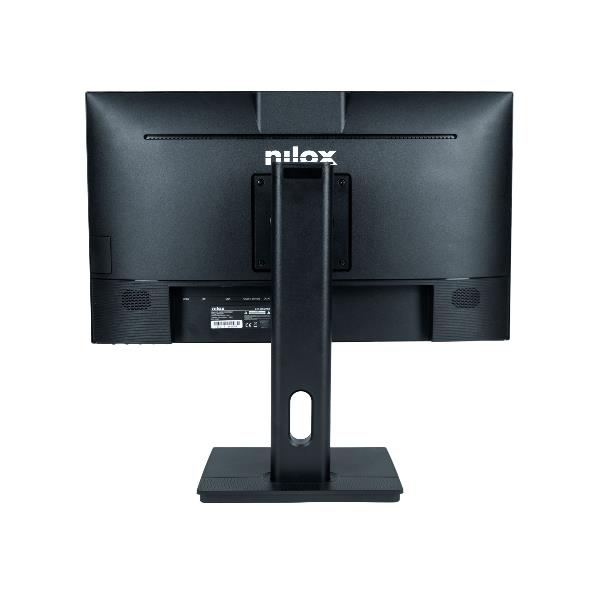 Monitor Nilox 24" IPS 75Hz Multimedia con Webcam e Regolazione Altezza - immagine 10