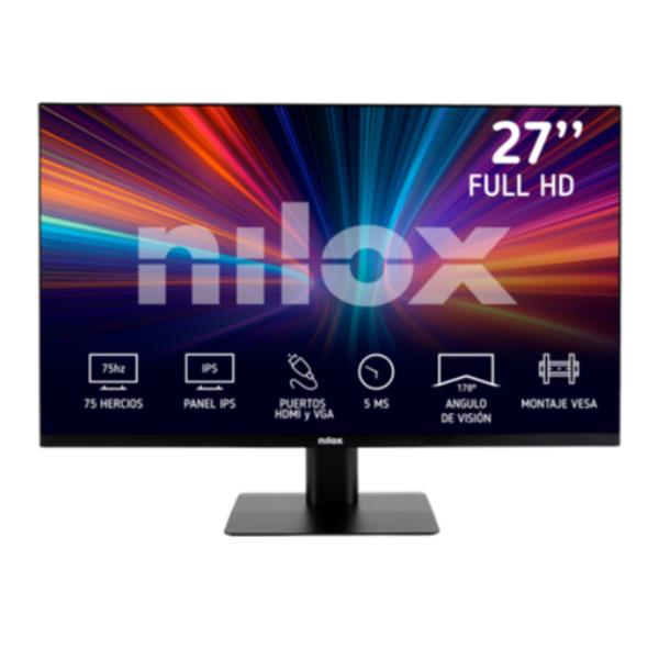 Monitor Nilox 27 Full HD IPS 75Hz HDMI VGA - SKU: NXM27FHD11 - Immagine 6