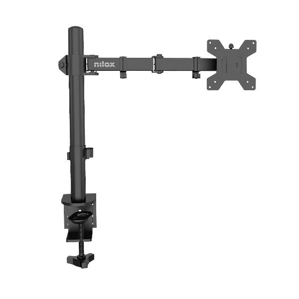 Supporto Monitor a Braccio Nilox 32" 8kg 3 Snodi per Scrivania - immagine 4