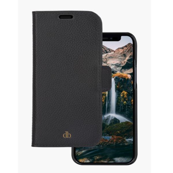 Custodia Smartphone Dbramante 1928 New York per iPhone 13 Pelle Nera - immagine 3