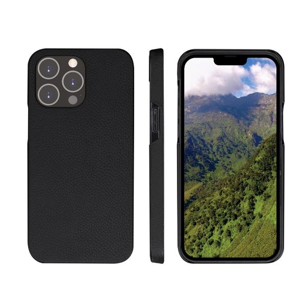 Custodia in Pelle per iPhone 14 Pro Max Dbramante 1928 New York - Nero - immagine 2