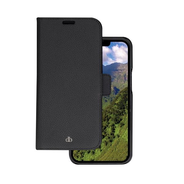 Custodia in Pelle per iPhone 14 Pro Max Dbramante 1928 New York - Nero - immagine 3