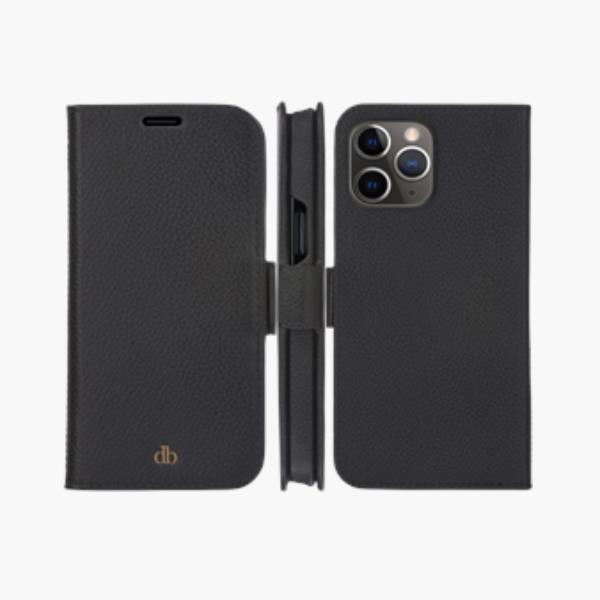 Custodia Smartphone Dbramante 1928 New York per iPhone 13 Pro Max Pelle Nero - immagine 3